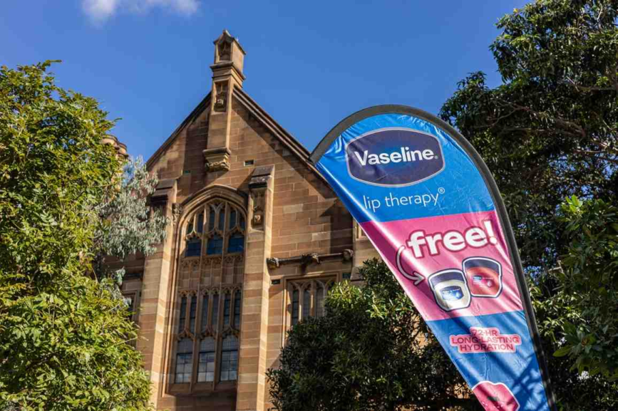 Live your best lip: vaseline university activation - reborn - digital creative agency in sydney Live Your Best Lip: Vaseline University Activation