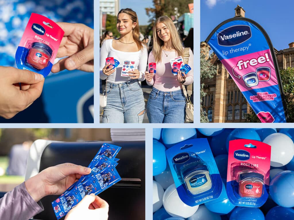 Live Your Best Lip: Vaseline University Activation